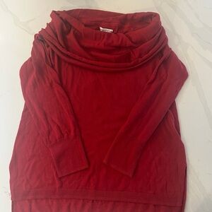 Elegant Red Women's Sweater